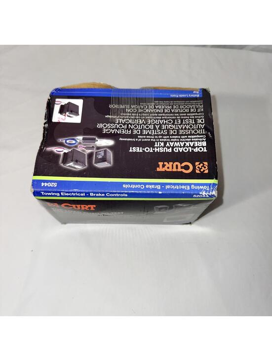 Other - CURT 52044 Top-Load Push-to-Test Breakaway Kit Towing Electrical Brake Controls